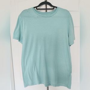 Turquoise Striped Tshirt